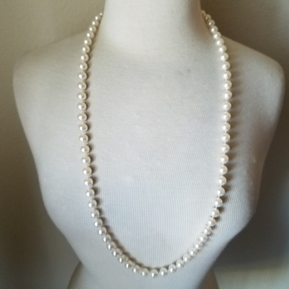 Richelieu Signed Vintage Pearl Earrings 2 Pairs - image 4